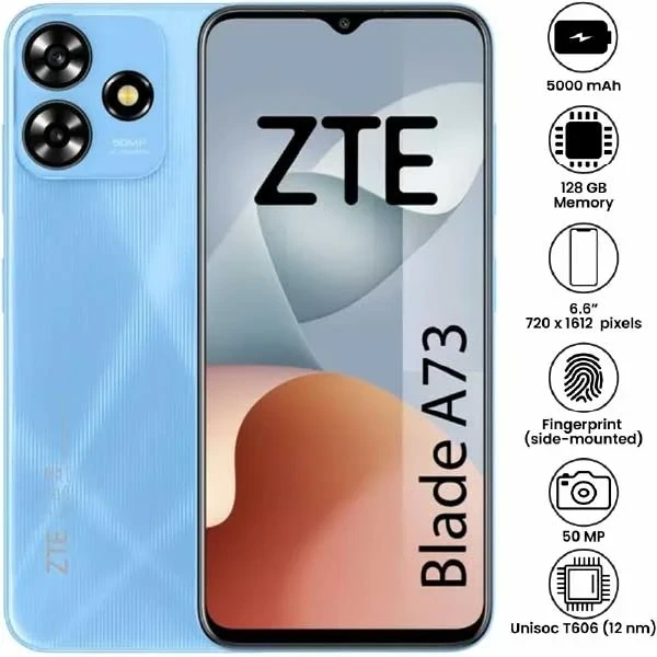 Mobitel best cheap ZTE Blade A73 5G smartphone all colors uk Image